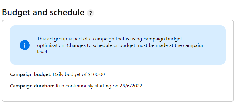 Pinterest Ads Budget & Schedule