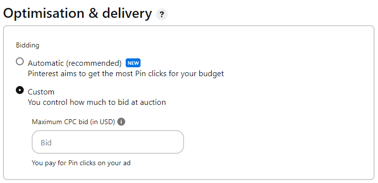 Pinterest Ads Optimization & Delivery