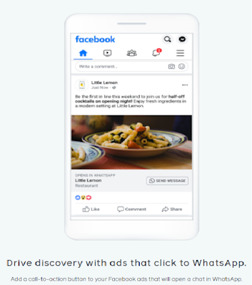 WhatsApp Facebook Ads Message